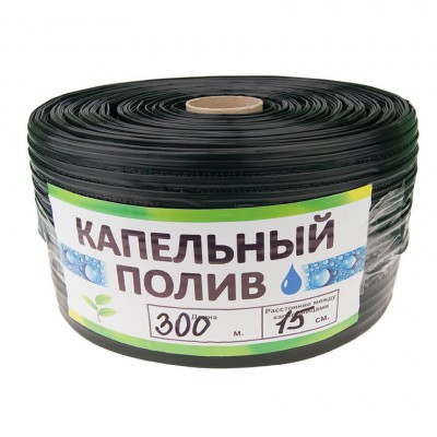 Щелевая капельная лента Garden Tools 8 mil 15 см 300 м (размотка) Щелевая капельная лента Garden Tools 8 mil 15 см 300 м (размотка)