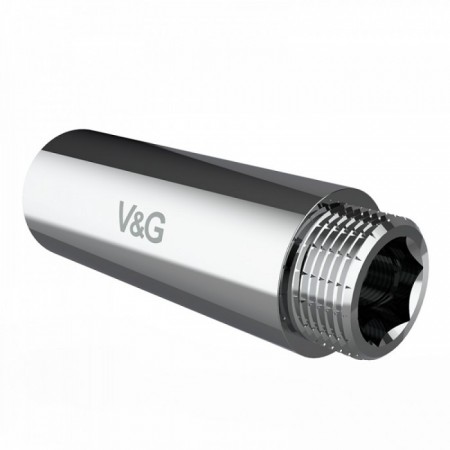 Подовжувач 1" 15 мм хром V&G