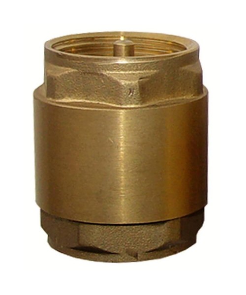Клапан Aquatica 779644. Клапан обратный 1"Fx1"F (латунь).