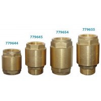 Клапан Aquatica 779654. Клапан обратный 1"Fx1"F (латунь) euro.