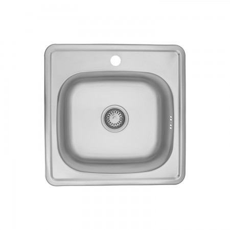 Кухонна мийка Kroner KRP Satin-4848 (0,6 мм)