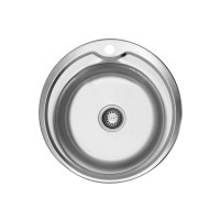 Кухонна мийка Kroner KRP Satin-510 (0,6 мм)