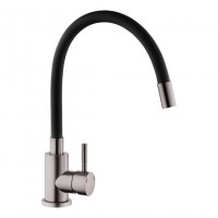 Смеситель для кухни Kroner KRP Edelstahl Klassisch - PVD035BLK