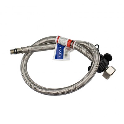 Гибкая подводка для смесителя ITAL PRO-FLEX 1 м М10 1/2 короткая Гибкая подводка для смесителя ITAL PRO-FLEX 1 м М10 1/2 короткая