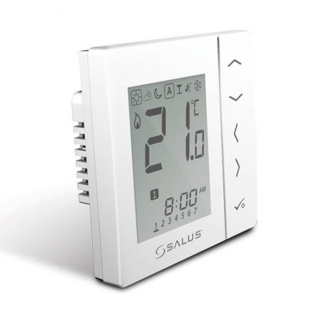 Термостат цифровой Salus VS35W с экраном LCD 230 В белый