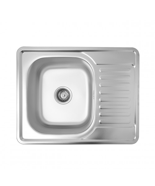 Кухонна мийка Kroner KRP Satin-6350 (0,8 мм)