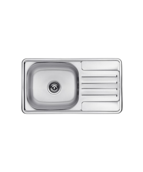 Кухонна мийка Kroner KRP Satin-7642 (0,8 мм)