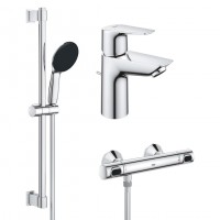 Комплект смесителей для душа с термостатом Grohe QuickFix UA202503TS