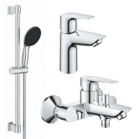 Набор смесителей 3 в 1 для ванной комнаты Grohe QuickFix StartEdge S-Size UA202501SE