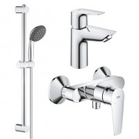 Набор смесителей 3 в 1 для ванной комнаты Grohe QuickFix StartEdge S-Size UA202502SE