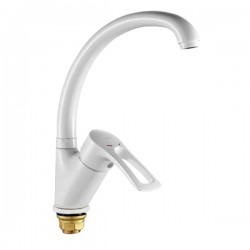 Смеситель для кухни CRON HANSBERG 777 WHITE