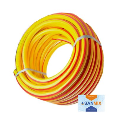 Шланг для полива EVCI Plastik Радуга Солнышко Эконом 1/2" 50 м Шланг для полива EVCI Plastik Радуга Солнышко Эконом 1/2" 50 м