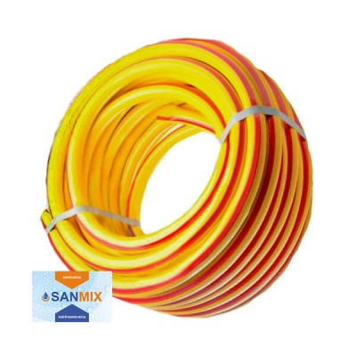 Шланг для полива EVCI Plastik Радуга Солнышко Эконом 3/4" 50 м Шланг для полива EVCI Plastik Радуга Солнышко Эконом 3/4" 50 м