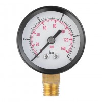 Манометр Forwater 1/4" 7-10 Bar нижнє підключення