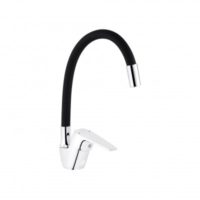 Смеситель для кухни Kroner KRM Odra-C032BLK Смеситель для кухни Kroner KRM Odra-C032BLK