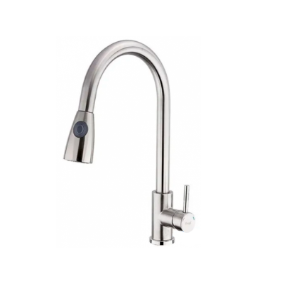 Смеситель для кухни Frap F60899-1 с выдвижным изливом