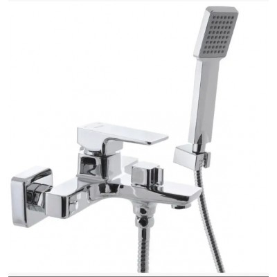 Смеситель для ванны MIXXUS PREMIUM KVADRO 009 EURO MI5806 с коротким изливом Смеситель для ванны MIXXUS PREMIUM KVADRO 009 EURO MI5806 с коротким изливом