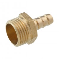 Штуцер STA 1/2" ЗР, D=12 мм латунний