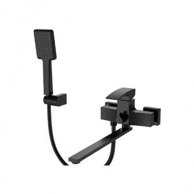 Чёрный Смеситель для ванны с душем Koer KB-42007-05 KR3457 Чёрный Смеситель для ванны с душем Koer KB-42007-05 KR3457