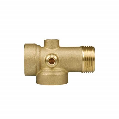 Штуцер Forwater. Соединитель пятивыводной 80 мм 1”М x 1”F x 1”F x ¼”M x ¼”F х 1"M