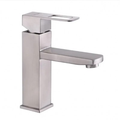 Кран для умывальника из нержавеющей стали MIXXUS FIT-001 SS2818 Кран для умывальника из нержавеющей стали MIXXUS FIT-001 SS2818