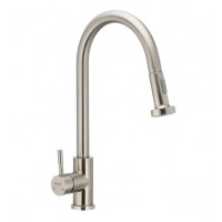 Кухонний змішувач з висувною лійкою MIXXUS SUS 014-A SS0022