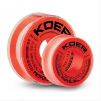 Фум стрічка для води KOER ST-11 10м*0.1мм* 12мм KR2808