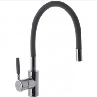 Кухонный смеситель с гибким изливом MIXXUS PREMIUM RIO 011 MI5816 серый