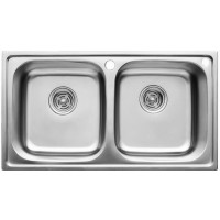 Мойка HAIBA 78x43 DOUBLE SATIN