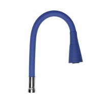 Гнучкий вилив для кухні Wezer WKC-059-BLUE синій
