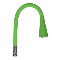 Гнучкий вилив для кухні Wezer WKC-059-GREEN зелений