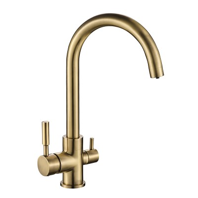 Кухонный смеситель на две воды MIXXUS PREMIUM MAFIN 021 BRONZE Кухонный смеситель на две воды MIXXUS PREMIUM MAFIN 021 BRONZE