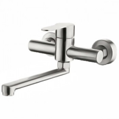 Смеситель для кухни ZERIX LR74603 нержавейка