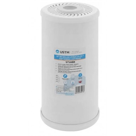 Картридж для умягчения воды USTM 4,5"х10" (ST10BB)