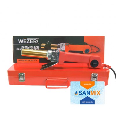 Паяльник круглый для труб Wezer CF32-T