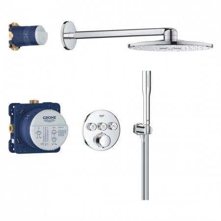 Душевая система скрытого монтажа термостатическая Grohe QuickFix Precision SmartControl 34874000