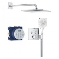 Душевая система скрытого монтажа термостатическая Grohe QuickFix Precision SmartControl Cube 34876000