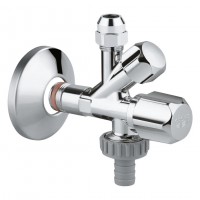 Кран приладовий Grohe 1/2"х3/8"х3/4" 22036000