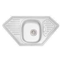 Кухонна мийка Qtap 9550 Satin 0,8 мм (QT9550SAT08)