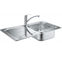 Набір Grohe EX Sink 31565SD0 кухонна мийка K300 + змішувач Eurosmart 33281002