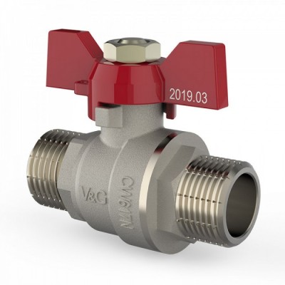 Кран шаровой 1 V&G Optima НН бабочка Кран шаровой 1 V&G Optima НН бабочка