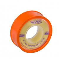 Фум стрічка для газу Wezer 12 мм х 0,1 мм 12 м