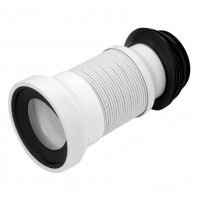 Гофра для унітазу армована Kroner - KRP GA110 D - 110 мм 240-455 мм