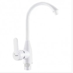 Смеситель для кухни Plamix Mario-011(W) White PM0609