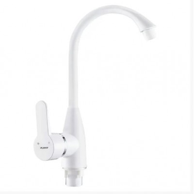 Смеситель для кухни Plamix Mario-011(W) White PM0609