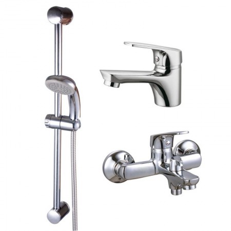 Комплект смесителей для ванной Q-tap Set CRM 35-111