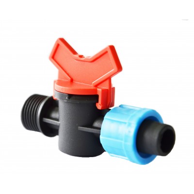 Кран стартовый SL-011-1 с наружной резьбой 1/2" для ленты Drip Tape 50 шт Кран стартовый SL-011-1 с наружной резьбой 1/2" для ленты Drip Tape 50 шт