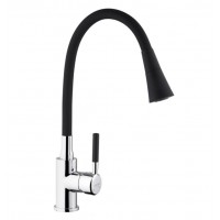 Смеситель для кухни с гибким изливом Kroner KRM Kuche - C132BLK
